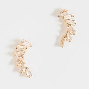 Francescas Ada Baguette Earl Crawler Earring